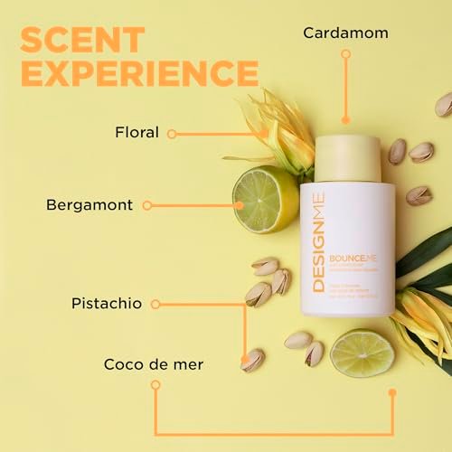 Design.Me BOUNCE.ME Curl Conditioner - Curl Defining, Anti-Frizz, Moisturizing Conditioner for All Curly Hair Types (10 oz) Avelisse