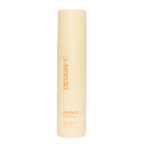 Design.Me BOUNCE.ME Curling Gel Spray - Frizz-Free Curl Defining Gel for Curls, Waves, Coils - Non-Crunchy, Non-Sticky Formula with Climate Control Styling, 7.77 Oz Avelisse
