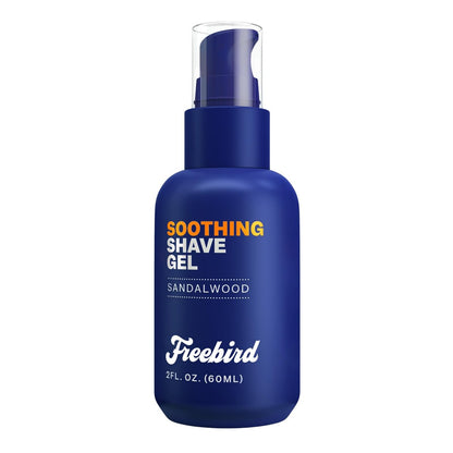 Freebird Shave Gel for Men – Ultra Smooth, Sensitive Skin Formula, 60mL Travel Size Avelisse