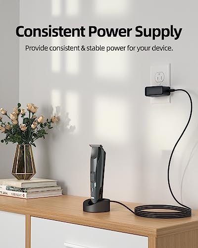 Superer 8V Charger Cord Compatible with Philips Norelco HQ850, QP2630, QP2530 OneBlade Electric Shaver Trimmer Power Supply Adapter