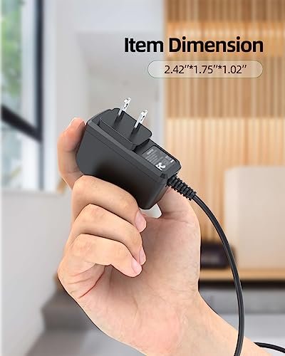 Superer 8V 5Ft Power Cord Replacement for Philips Norelco HQ840 Multigroom Series 3000 MG3750 MG3760 Electric Shaver Trimmer Razor Charger Supply - görsel 8