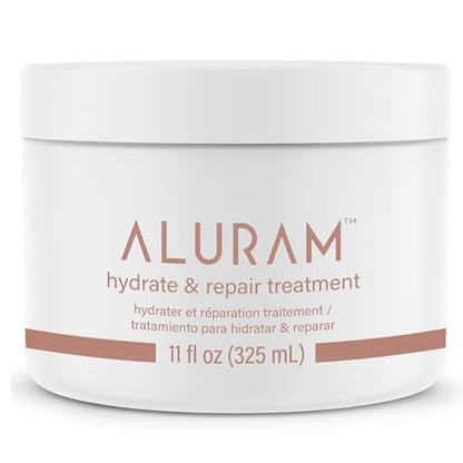 Aluram Hydrate & Repair Hair Treatment – Intense Moisture Infusion for Clean Hydration, All Hair Types, 11 Fl Oz Avelisse