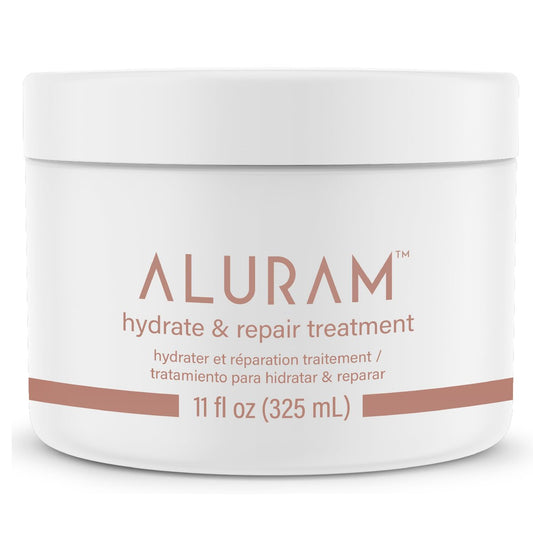 Aluram Hydrate & Repair Hair Treatment – Intense Moisture Infusion for Clean Hydration, All Hair Types, 11 Fl Oz Avelisse