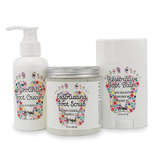 Primal Elements Foot Care Bundle (Pack of 3) - Nourishing Foot Creams & Lotions