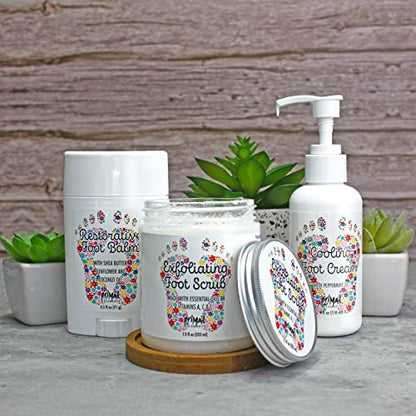 Primal Elements Foot Care Bundle (Pack of 3) – Non-Greasy Formula: Absorbs quickly, leaving no sticky residue, so – Image 9