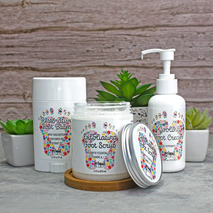 Primal Elements Foot Care Bundle (Pack of 3) – Pleasant Scent: Light, refreshing fragrance that keeps feet – Image 10