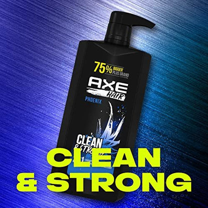 AXE Phoenix 2-in-1 Shampoo and Conditioner, Crushed Mint and Rosemary, 28 oz (Pack of 4) Avelisse