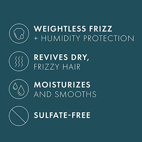 Nexxus Ultralight Weightless Shampoo & Conditioner for Dry, Frizzy Hair - Smooth Treatment to Block Out Frizz, 13.5 oz (Pack of 2) Avelisse