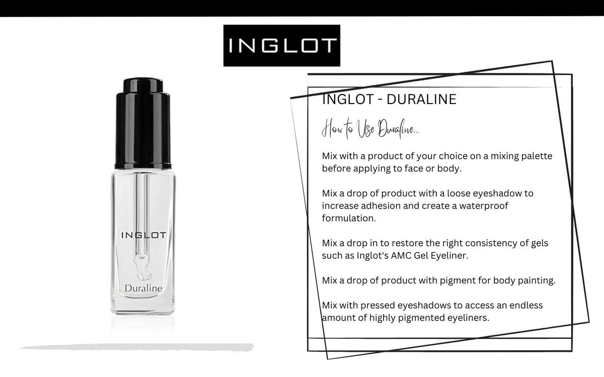 The Beauty Box INGLOT Bundle - Duraline, AMC Eyeliner Gel 77 & 90 (3-Piece) | Black & Brown Avelisse
