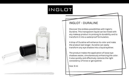 The Beauty Box INGLOT Bundle - Duraline, AMC Eyeliner Gel 77 & 90 (3-Piece) | Black & Brown Avelisse