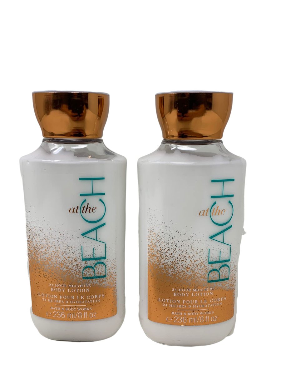 Bath & Body Works At The Beach Super Smooth Body Lotion 8 oz - 2 Pack Avelisse