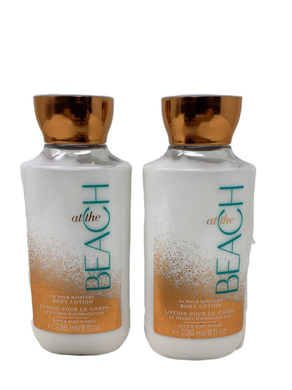 Bath & Body Works At The Beach Super Smooth Body Lotion 8 oz - 2 Pack Avelisse