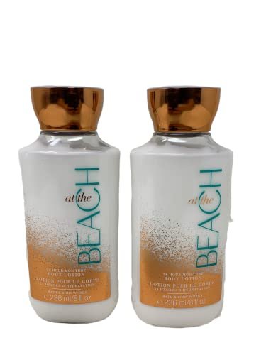 Bath & Body Works At The Beach Super Smooth Body Lotion 8 oz - 2 Pack Avelisse