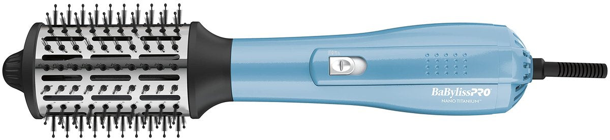 BaBylissPRO Nano Titanium Professional 2.5" Hot Air Dryer Brush for Styling and Drying Avelisse
