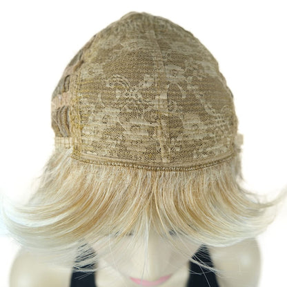 Lydell Short Layered Shaggy Wavy Full Synthetic Wig - R27-613 Blonde Mix