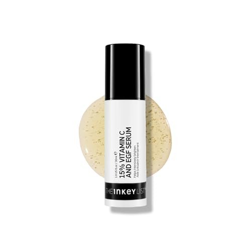 The INKEY List 15% Vitamin C and EGF Serum – 1 Fl Oz, Reduces Hyperpigmentation, Rejuvenating Serum for All Skin Types, Vegan - görsel 2
