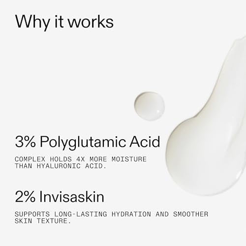 The INKEY List Polyglutamic Acid Serum - Hydrating Face Serum for Dry Skin, Reduces Fine Lines, Boosts Radiance, 1 oz Avelisse