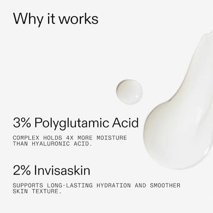 The INKEY List Polyglutamic Acid Serum - Hydrating Face Serum for Dry Skin, Reduces Fine Lines, Boosts Radiance, 1 oz Avelisse