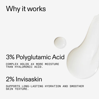 The INKEY List Polyglutamic Acid Serum - Hydrating Face Serum for Dry Skin, Reduces Fine Lines, Boosts Radiance, 1 oz Avelisse
