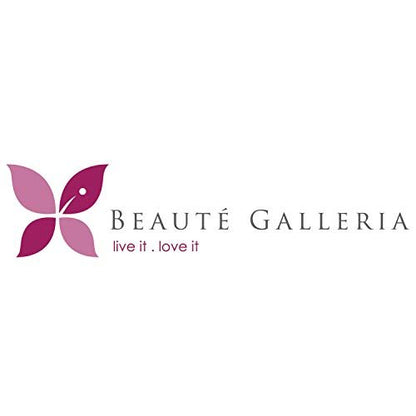Beaute Galleria 4-Piece UV Gel Nail Art Brush Set – Pro Flat, Carved, Detailer, Round for Fine Line, Detailer, Outline, Striping, Polygel Nails, Gel Sculpting, Nail Tips