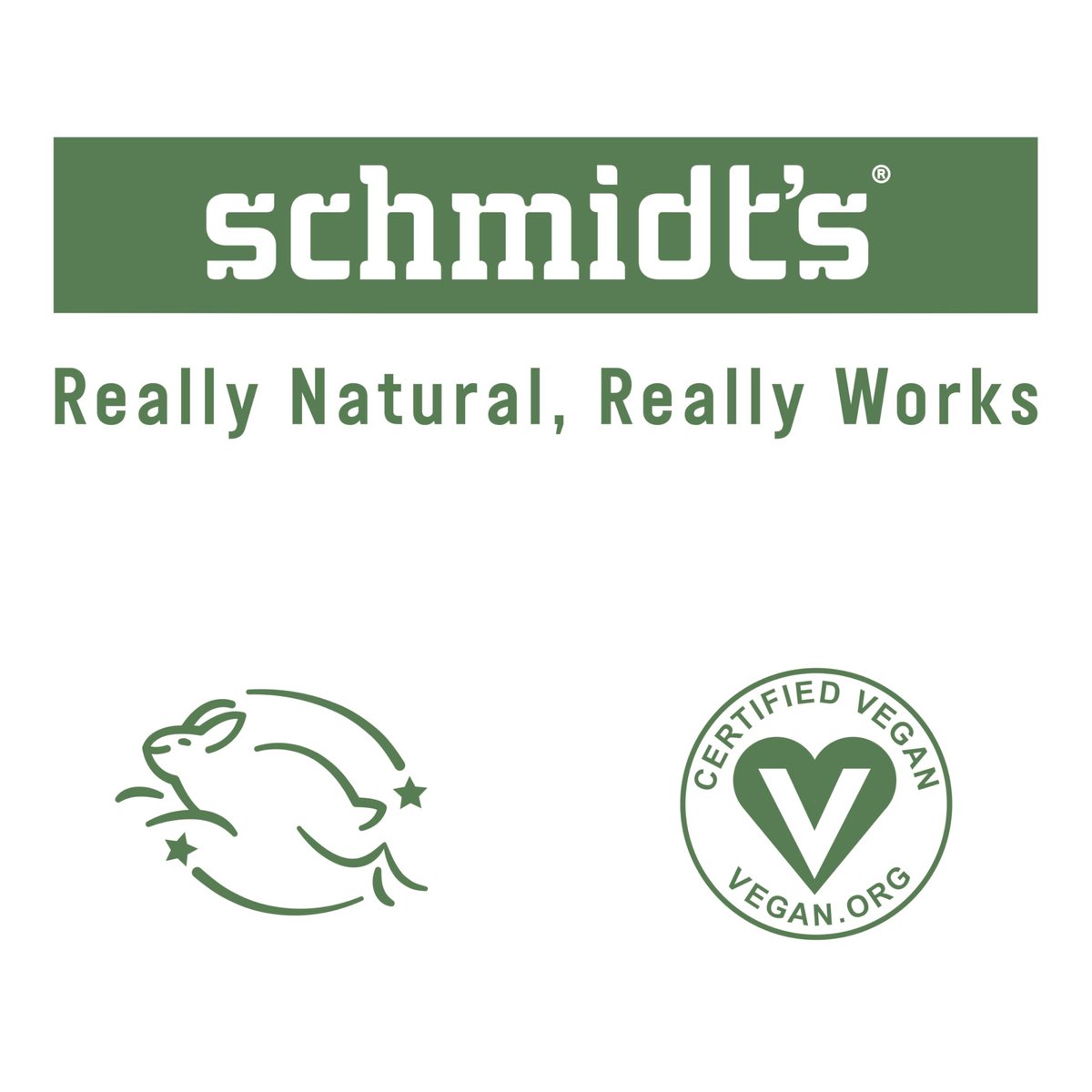 Schmidt's Aluminum-Free Vegan Deodorant Fresh Cucumber - Natural 24 Hour Odor Protection for Women and Men, 2.65 oz Avelisse