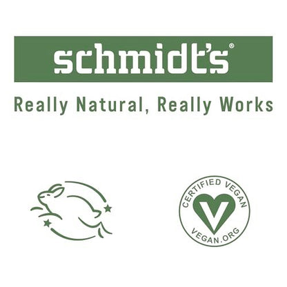 Schmidt's Aluminum-Free Vegan Deodorant Fresh Cucumber - Natural 24 Hour Odor Protection for Women and Men, 2.65 oz Avelisse