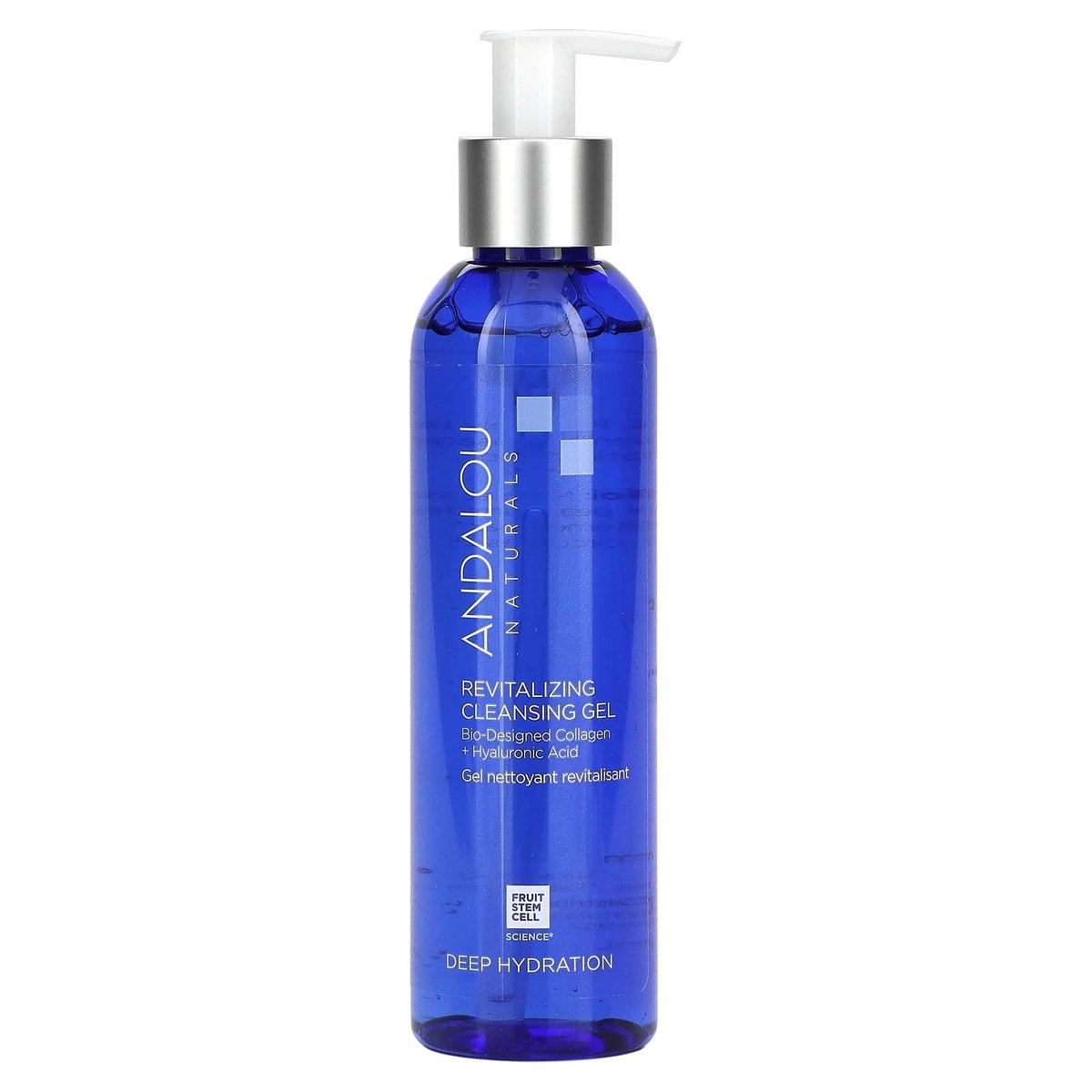 Andalou Naturals Cleansing Gel - 6 Fl Oz, Gentle Daily Face Wash for All Skin Types - görsel 1