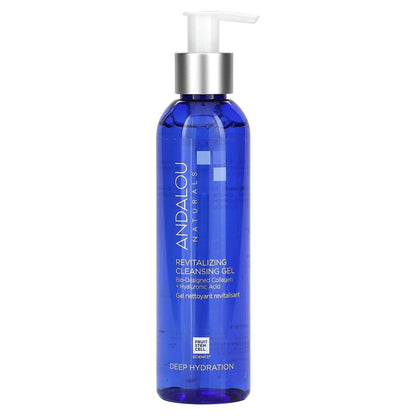 Andalou Naturals Cleansing Gel - 6 Fl Oz, Gentle Daily Face Wash for All Skin Types