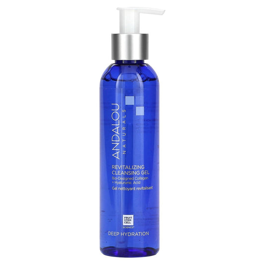 Andalou Naturals Cleansing Gel - 6 Fl Oz, Gentle Daily Face Wash for All Skin Types