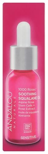 Andalou Naturals 1000 ROSES Soothing Squalane Oil - 1 Fl Oz Avelisse