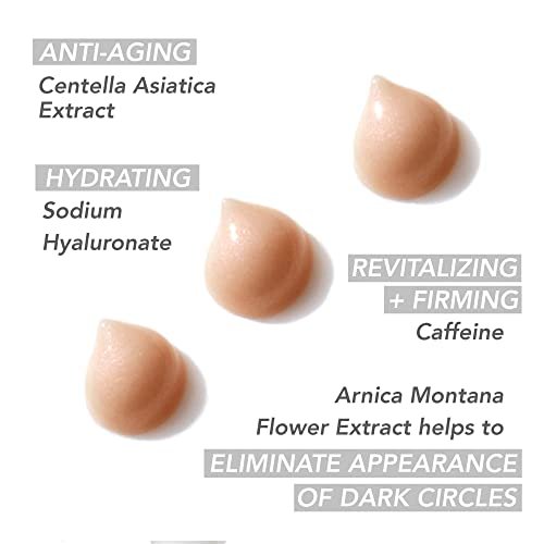 Mario Badescu Brightening & Revitalizing Under Eye Serum – Anti-Aging, Hydrating, Reduces Fine Lines & Dark Circles with Caffeine and Squalane, 0.5 oz Avelisse