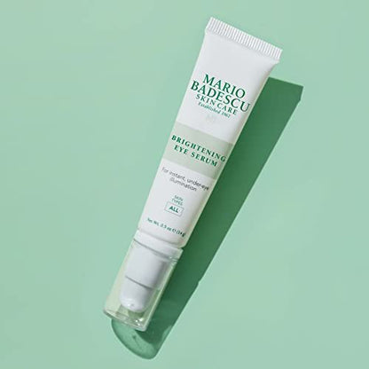 Mario Badescu Brightening & Revitalizing Under Eye Serum – Anti-Aging, Hydrating, Reduces Fine Lines & Dark Circles with Caffeine and Squalane, 0.5 oz Avelisse
