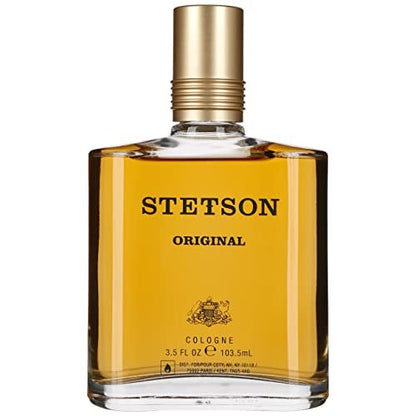 Stetson Original Cologne Eau de Toilette for Men, 3.5 Fl Oz - Classic Scent Avelisse