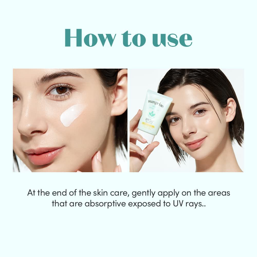 ETUDE Sunprise Mild Weightless Watery Light Texture SPF50+ PA+++ 1.7 fl. Oz (50ml) - Light Moisturizing Sunblock for Sensitive Skin | Korean Skin Care Avelisse