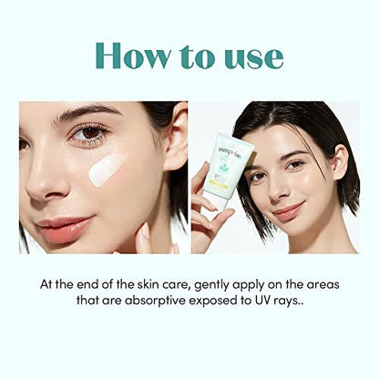 ETUDE Sunprise Mild Weightless Watery Light Texture SPF50+ PA+++ 1.7 fl. Oz (50ml) - Light Moisturizing Sunblock for Sensitive Skin | Korean Skin Care Avelisse