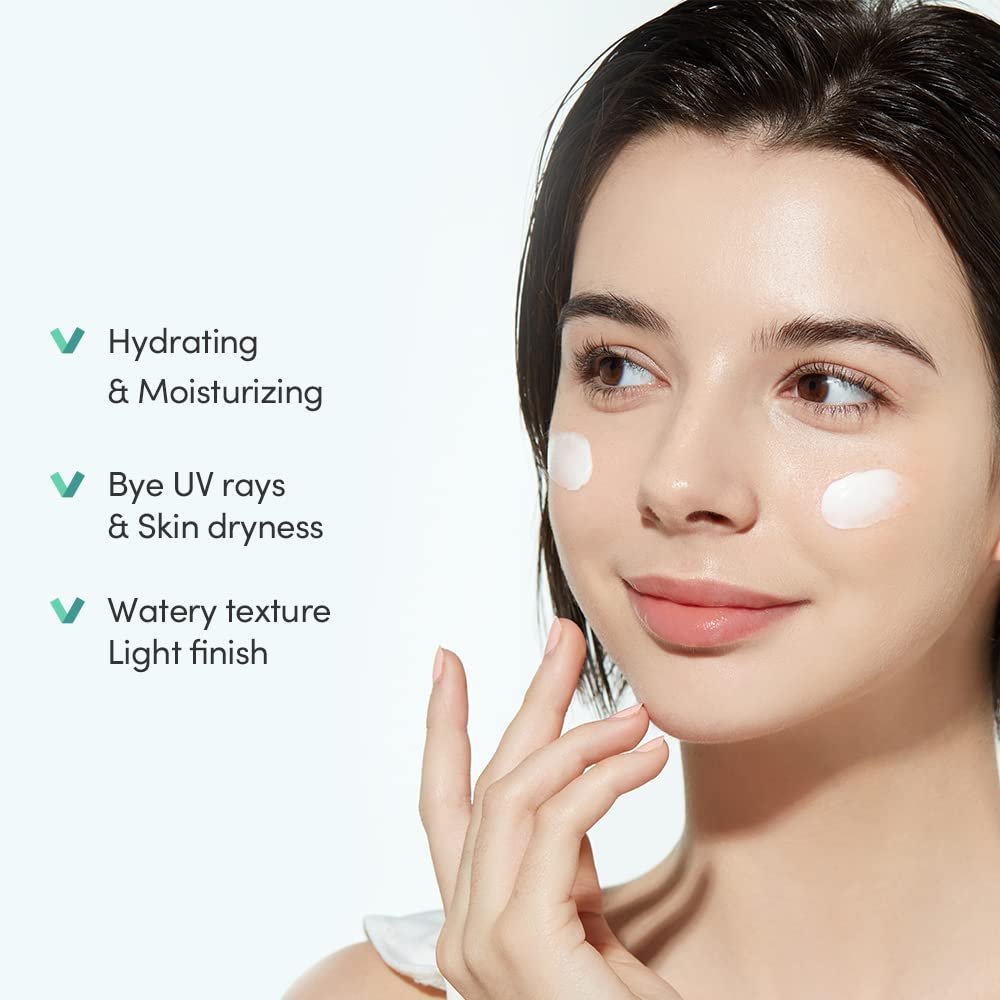ETUDE Sunprise Mild Weightless Watery Light Texture SPF50+ PA+++ 1.7 fl. Oz (50ml) - Light Moisturizing Sunblock for Sensitive Skin | Korean Skin Care Avelisse