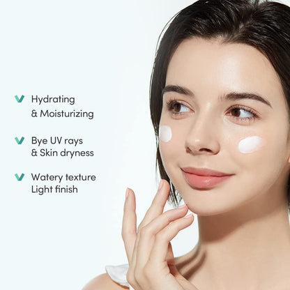 ETUDE Sunprise Mild Weightless Watery Light Texture SPF50+ PA+++ 1.7 fl. Oz (50ml) - Light Moisturizing Sunblock for Sensitive Skin | Korean Skin Care Avelisse