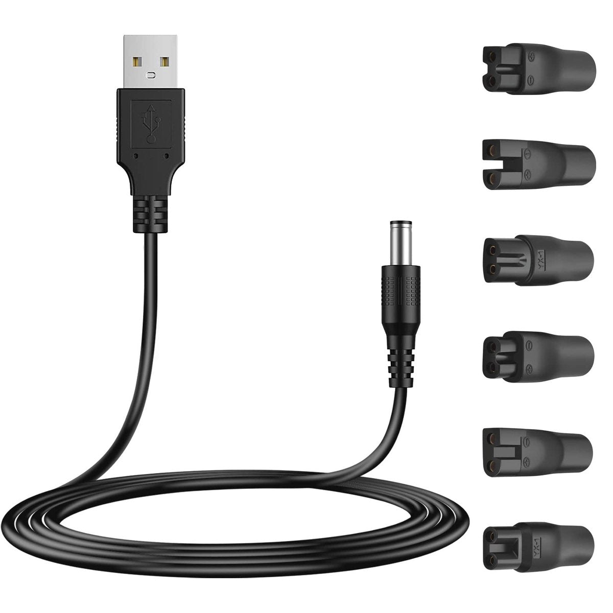 Czepa Power 5V USB Charger Cord Replacement for Philips Norelco Shavers, Electric Razors, SURKER Clippers, and HQ8505 Adapter Compatible Devices - görsel 1