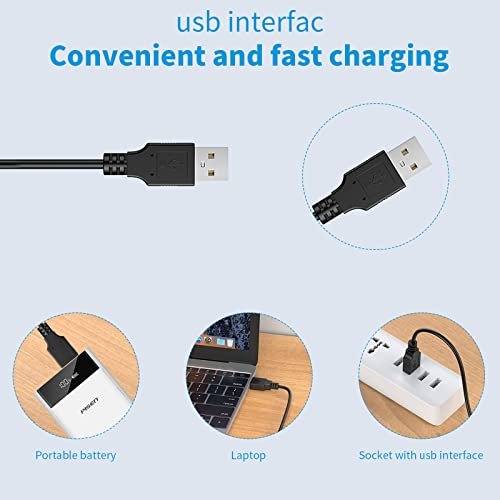 Czepa Power 5V USB Charger Cord Replacement for Philips Norelco Shavers, Electric Razors, SURKER Clippers, and HQ8505 Adapter Compatible Devices - görsel 10
