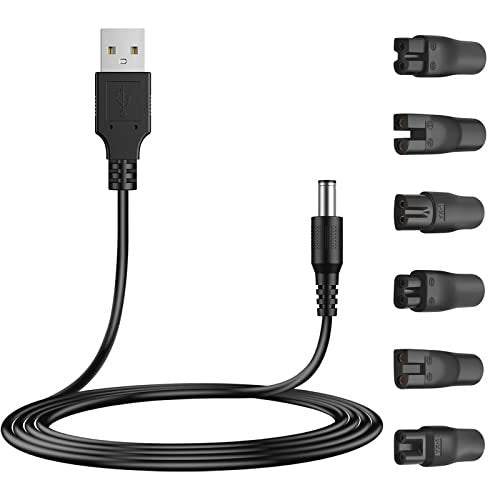 Czepa Power 5V USB Charger Cord Replacement for Philips Norelco Shavers, Electric Razors, SURKER Clippers, and HQ8505 Adapter Compatible Devices - görsel 2