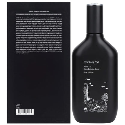 Pyunkang Yul Black Tea Deep Infusion Toner - Anti-Aging & Rich Moisture Toner for Fine Lines & Firmer Skin, Zero-Irritation Korean Skincare, 4.39 Fl Oz Avelisse