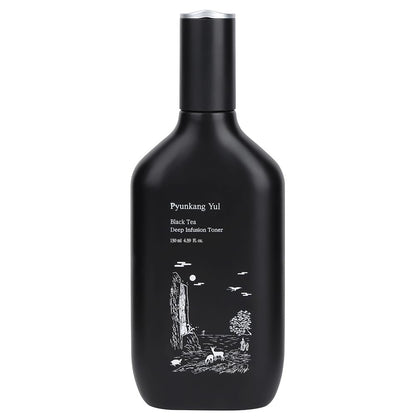 Pyunkang Yul Black Tea Deep Infusion Toner - Anti-Aging & Rich Moisture Toner for Fine Lines & Firmer Skin, Zero-Irritation Korean Skincare, 4.39 Fl Oz Avelisse