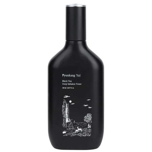 Pyunkang Yul Black Tea Deep Infusion Toner - Anti-Aging & Rich Moisture Toner for Fine Lines & Firmer Skin, Zero-Irritation Korean Skincare, 4.39 Fl Oz Avelisse