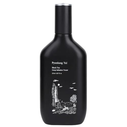 Pyunkang Yul Black Tea Deep Infusion Toner - Anti-Aging & Rich Moisture Toner for Fine Lines & Firmer Skin, Zero-Irritation Korean Skincare, 4.39 Fl Oz Avelisse
