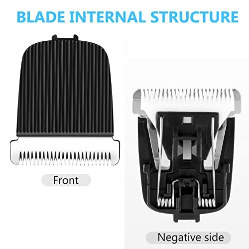 2 Pack Replacement Blade for Manscaped The Lawn Mower 4.0/3.0/2.0 – Hygienic Snap-In Clipper Blades for Electric Groin Hair Trimmer - görsel 6