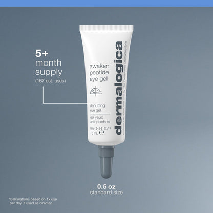 Dermalogica Awaken Peptide Eye Gel – Reduce Puffiness & Wrinkles Avelisse