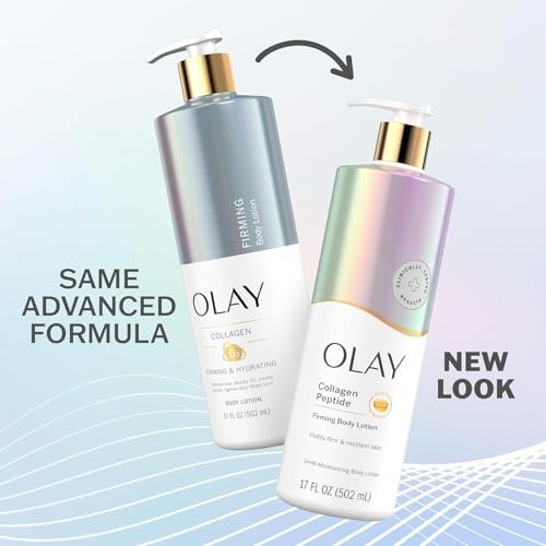 Olay Firming & Hydrating Body Lotion with Collagen, 68 Fl Oz (4 Pack) Avelisse