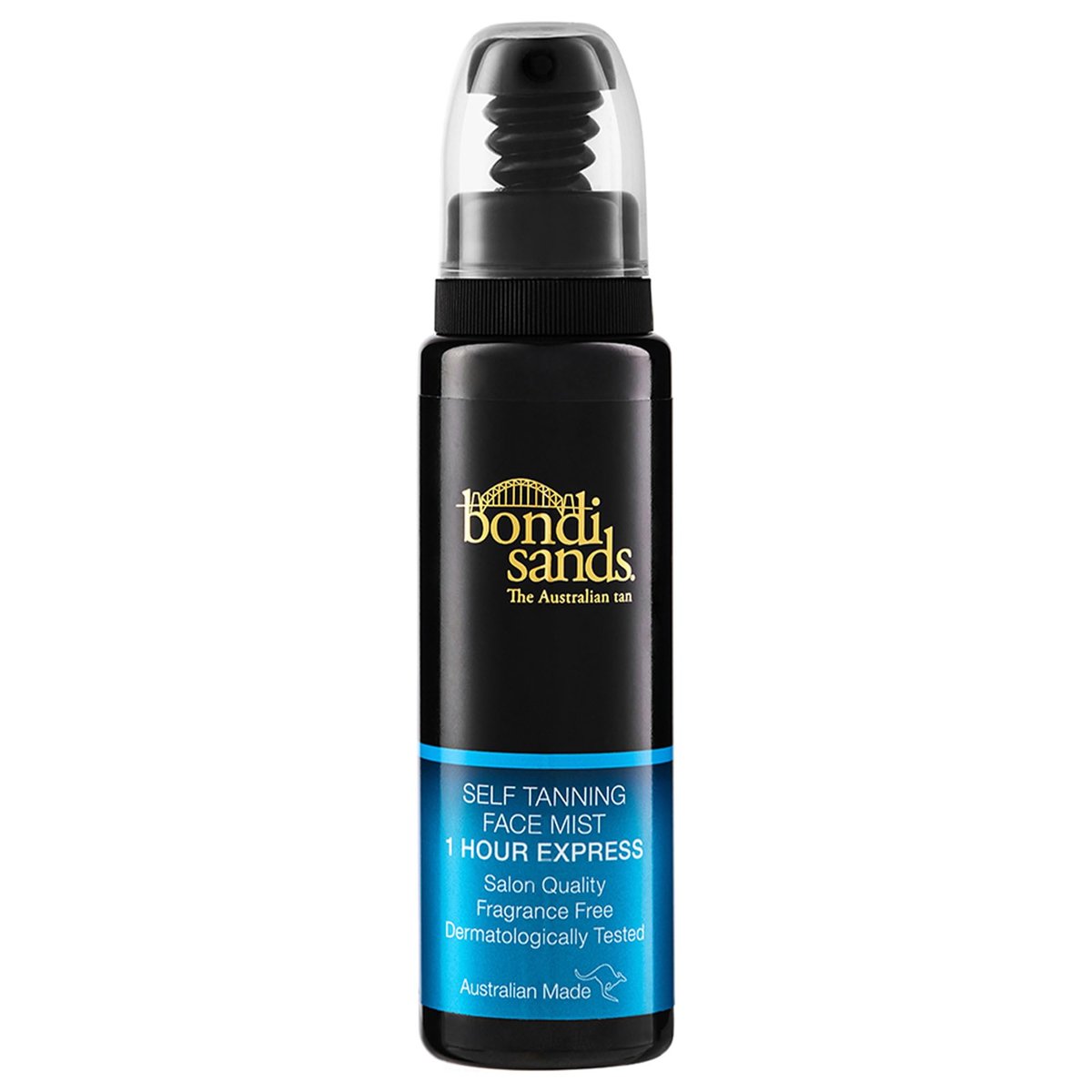 Bondi Sands 1 Hour Express Self Tanning Face Mist | Lightweight Dual Action Formula | Dermatologically Tested for Sensitive Skin | 2.36 Fl Oz Avelisse