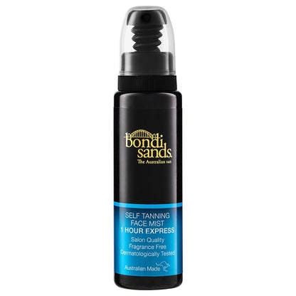 Bondi Sands 1 Hour Express Self Tanning Face Mist | Lightweight Dual Action Formula | Dermatologically Tested for Sensitive Skin | 2.36 Fl Oz Avelisse