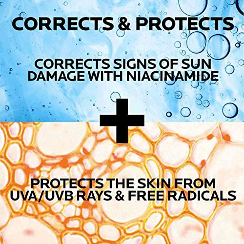 La Roche-Posay Anthelios UV Correct Sunscreen Moisturizer SPF 70 | Daily Anti-Aging Face Moisturizer with Niacinamide for Sensitive Skin Avelisse